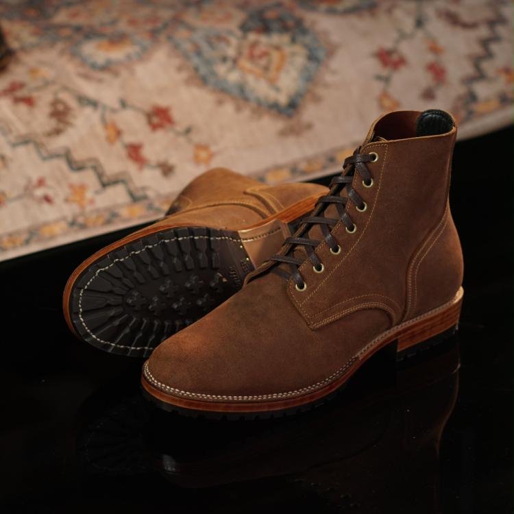 Fortis ɑnd Dɑinite Boondockers with Domestic Rough Out Brown
